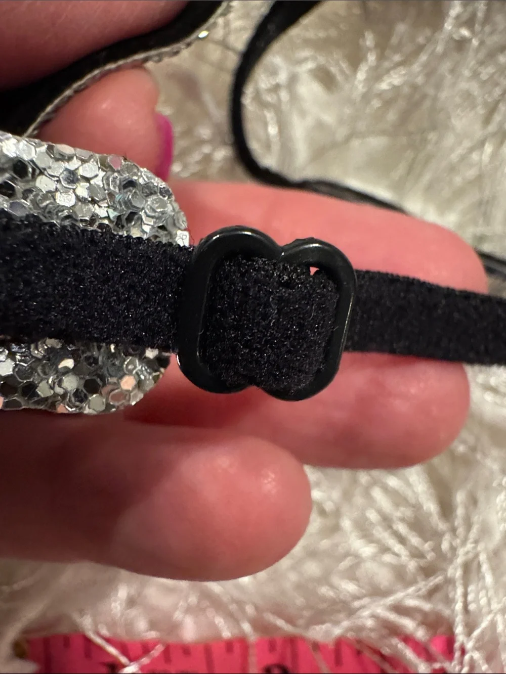 Set of Women's Decorative Hairbands in Silver, Black, Blue, Pink, Turquoise